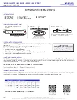 Предварительный просмотр 2 страницы LED World FA-SV4713-108-24-RGB Important Instructions