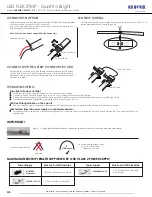 Preview for 4 page of LED World FA36M57-2M-12V-X Important Instructions