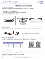 Предварительный просмотр 2 страницы LED World FC60M28-10M-24V-X Important Instructions