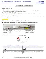 Предварительный просмотр 4 страницы LED World FC60M51-10M-24V-RGBW Important Instructions