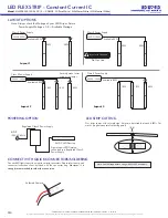 Предварительный просмотр 3 страницы LED World HH-S2835 120-24V-C Series Quick Start Manual