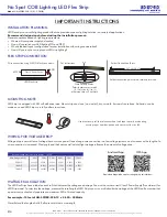 Предварительный просмотр 2 страницы LED World HH-SCOB 528-12 Series Important Instructions