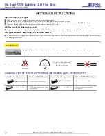 Предварительный просмотр 4 страницы LED World HH-SCOB 528-12 Series Important Instructions