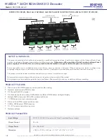 Предварительный просмотр 1 страницы LED World HUEDA SR-2108B-M24-3 Manual