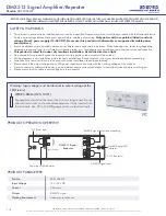 Предварительный просмотр 1 страницы LED World SR-2100AMP Quick Start Manual