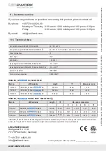 Предварительный просмотр 12 страницы LED2WORK 110010-01 User Instructions