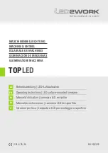 Preview for 1 page of LED2WORK 111910-02 Operating Instructions Manual