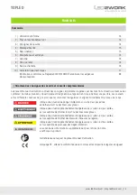 Preview for 13 page of LED2WORK 111910-02 Operating Instructions Manual