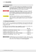 Предварительный просмотр 4 страницы LED2WORK 119010-02 User Instructions