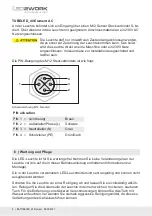 Предварительный просмотр 6 страницы LED2WORK 119010-02 User Instructions