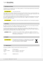 Preview for 12 page of LED2WORK 120700-01 Operating Instructions Manual