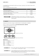 Preview for 5 page of LED2WORK 120810-11 Operating Instructions Manual