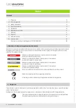 Preview for 8 page of LED2WORK 120810-11 Operating Instructions Manual