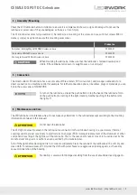 Preview for 9 page of LED2WORK 121012-02 Operating Instructions Manual