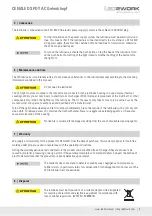 Preview for 9 page of LED2WORK 121012-13 Operating Instructions Manual