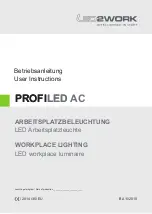 Preview for 1 page of LED2WORK 150014 User Instructions