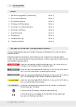 Preview for 2 page of LED2WORK 150014 User Instructions