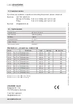 Preview for 12 page of LED2WORK 150014 User Instructions