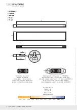 Preview for 2 page of LED2WORK 240500-04 Operating Instructions Manual