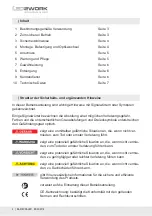 Предварительный просмотр 2 страницы LED2WORK MECHALED User Instructions