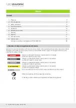 Preview for 8 page of LED2WORK SPOTLED II Operating Instructions Manual