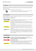 Preview for 9 page of LED2WORK SPOTLED II Operating Instructions Manual