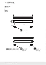 Предварительный просмотр 2 страницы LED2WORK TUBELED 40 Element DC Operating Instructions Manual