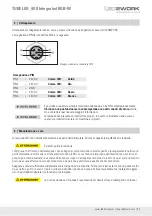 Preview for 25 page of LED2WORK TUBELED 40 II Integrated RGB-W Operating Instructions Manual