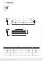 Предварительный просмотр 2 страницы LED2WORK TUBELED 40 II Series Operating Instructions Manual