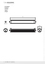 Предварительный просмотр 2 страницы LED2WORK TUBELED 70 DC Operating Instructions Manual