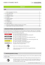 Предварительный просмотр 3 страницы LED2WORK UNILED II Operating Instructions Manual