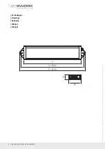 Предварительный просмотр 2 страницы LED2WORK UNILED SL RGB-W Operating Instructions Manual