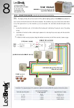 Preview for 8 page of LedBruk Luminous Paving Stone LED User Manual