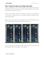 Предварительный просмотр 9 страницы Ledgerware 13 GPU Mining Rig Case Assembly Instructions Manual