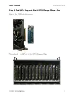 Предварительный просмотр 11 страницы Ledgerware 13 GPU Mining Rig Case Assembly Instructions Manual