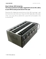 Предварительный просмотр 12 страницы Ledgerware 13 GPU Mining Rig Case Assembly Instructions Manual