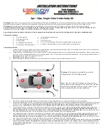 Предварительный просмотр 1 страницы LedGlow LU-S01 Installation Instructions