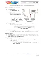 Предварительный просмотр 4 страницы LedGlow SMD Slimline Underbody Kit Installation Manual