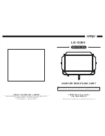 Ledgo LG-G260 Instruction Sheet предпросмотр