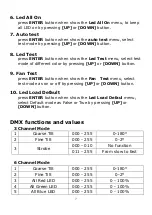 Preview for 8 page of Leding moviSpark StrobeLine User Manual