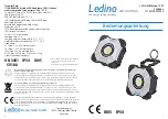 Предварительный просмотр 1 страницы Ledino 11140104001024 Instruction Manual