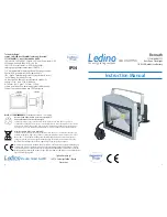 Предварительный просмотр 3 страницы Ledino 11150106001111 Instruction Manual