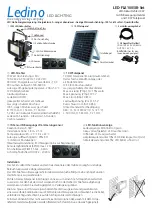 Ledino LED-FLA1005IR-Set Quick Start Manual preview