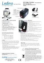 Ledino LED-FLAH2010W-Set Quick Start Manual preview