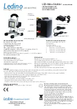 Ledino LED-FLAHP1003D Quick Start Manual preview