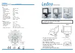 Ledino LED-FLIR20 Series Quick Start Manual предпросмотр