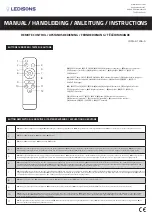 Предварительный просмотр 1 страницы LEDISONS LDM43-1236-A Instruction Manual