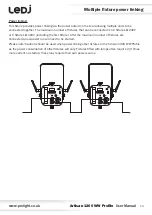 Предварительный просмотр 14 страницы Ledj Artisan 1200 WW Profile User Manual