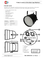 Предварительный просмотр 3 страницы Ledj ECO LED Par 56 User Manual