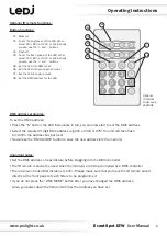 Предварительный просмотр 8 страницы Ledj Event Spot DTW User Manual